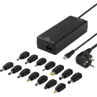Deltaco SMP-120WD - Nätadapter - AC 100-240 V - 120 Watt