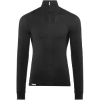 Woolpower Zip Turtleneck 400 Black