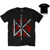 Ginza.se Dead Kennedys: Unisex T-Shirt/Vintage Logo (Black) (Back Print) (Medium)