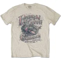 Ginza.se Creedence Clearwater Revival: Unisex T-Shirt/Born on the Bayou (Sand) (X-Large)