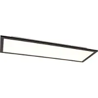 QAZQA Taklampa svart 80 cm inkl LED med fjärrkontroll - Liv