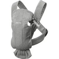 BabyBjörn bärsele Mini Mesh 3D grå 021018