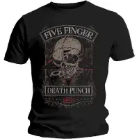 Ginza.se Five Finger Death Punch: Unisex T-Shirt/Wicked (Black) (X-Large)