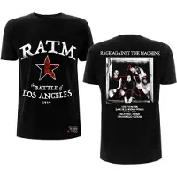 Ginza.se Rage Against The Machine: Unisex T-Shirt/Battle Star (Black) (Back Print) (Medium)