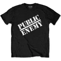 Ginza.se Public Enemy: Unisex T-Shirt/Logo (Black) (XX-Large)