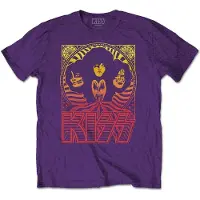 Ginza.se KISS: Unisex T-Shirt/Gradient Group (Purple) (Small)
