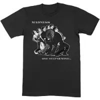 Ginza.se Madness: Unisex T-Shirt/One Step Beyond (Black) (Medium)