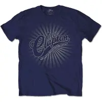 Ginza.se Eric Clapton: Unisex T-Shirt/Logo Rays (Navy Blue) (Large)