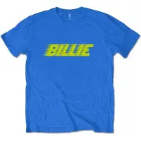 Ginza.se Billie Eilish: Unisex T-Shirt/Racer Logo (Mid Blue) (Medium)