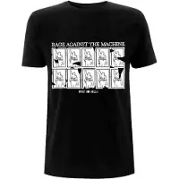 Ginza.se Rage Against The Machine: Unisex T-Shirt/Post No Bills (Black) (X-Large)