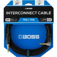BOSS BCC-3-TRA 20 fots / 6 m Premium TRS-kabel