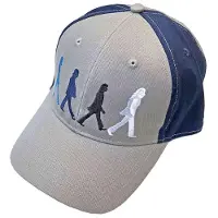 Ginza.se The Beatles: Unisex Baseball Cap/Abbey Road Figures (Grey & Navy Blue) (2-Tone)