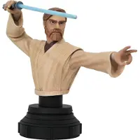 Diamond Select Hot Wheels Clone Wars Obi-wan Bust Figur 15 Cm