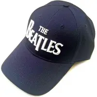 The Beatles Hattmössa Drop T Logo Navy Blue