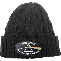 Ginza.se Pink Floyd: Unisex Beanie Hat/The Dark Side of the Moon Black Border (Black) (Cable Knit)