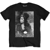Ginza.se Amy Winehouse: Unisex T-Shirt/Flower Portrait (Black) (XX-Large)