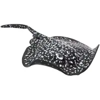 Safari Ltd. Marble Ray Figurine - Realistisk 8" Sea Creature Figure - Pedagogisk leksak fr pojkar, flickor och barn i ldrarna 3+
