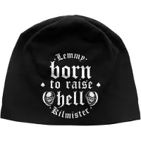 Ginza.se Lemmy: Unisex Beanie Hat/Born to Raise Hell (Black)