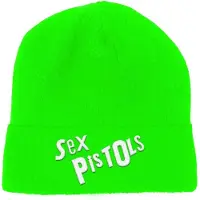 Ginza.se The Sex Pistols: Unisex Beanie Hat/Logo (Fluorescent Green)