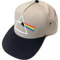 Ginza.se Pink Floyd: Unisex Snapback Cap/Dark Side of the Moon Prism (Black & Sand)