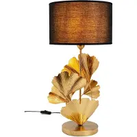 Kare Design bordslampa Flores, Mässing / guld, Vardagsrum / matsal, Metall, Design, Bordslampa