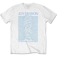 Ginza.se Joy Division: Unisex T-Shirt/Unknown Pleasures Blue on White (White) (X-Large)