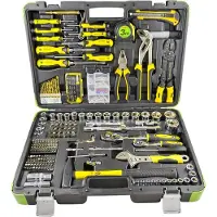 JBM Tool Case With Zinc Plated Sockets 303 Pieces Verktygssats