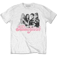Ginza.se BlackPink: Unisex T-Shirt/Photo (White) (Large)
