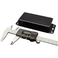 Hammond Electronics 1591VFLBK Universalhölje 120 x 120 x 94 ABS Svart 1 st