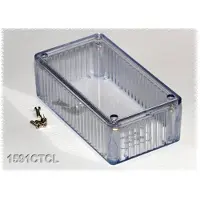 Hammond Electronics 1591CTCL Universalhölje 120 x 65 x 40 Polykarbonat Natur 1 st