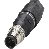 Phoenix Contact 1641785 Sensor/ställdon-kontakt, okonfektionerad M12 Kontakt hane rak Antal poler (RJ): 4 1 st