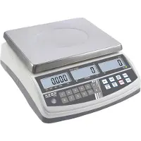 Kern CPB 30K0.5N Räknevåg CPB 30K0.5N Vägningsområde 30 kg Läsbarhet 0.5 g via nätadapter Silver