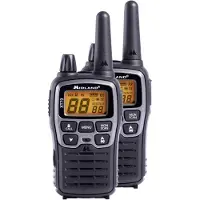 Midland XT70, 24 kanaler, 446.00625 - 446.09375 MHz, LCD, AAA, Alkalisk, 113 g