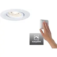 Paulmann 92970 EBL Nova mini Plus Coin LED-inbyggnadsbelysning Lysdiod-modul 4.20 W Vit