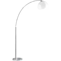 TRIO Golvlampa med båge 'Brasilia' Moderna krom - Passande för LED / Inomhus
