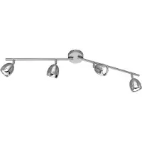 TRIO Lighting LED-taklampa för utomhusbruk Witham IP54, CCT, antracit, Svart, Metall, Modern, LED-taklampor
