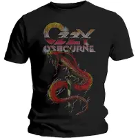 Ginza.se Ozzy Osbourne: Unisex T-Shirt/Vintage Snake (Black) (Small)