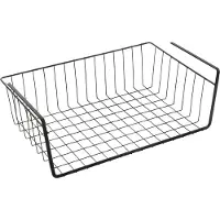 SmartaSaker Hängande förvaringskorg, 40cm, Metaltex, Svart