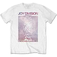 Ginza.se Joy Division: Unisex T-Shirt/Space - Unknown Pleasures Gradient (White) (XX-Large)