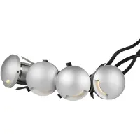 SOLAR PLUS Minispot Steplight Garden Kit IP67 4x0,8W