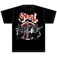 Ginza.se Ghost: Unisex T-Shirt/Road to Rome (Black) (X-Large)