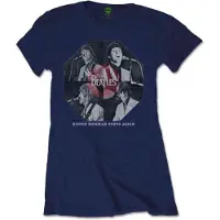 Ginza.se The Beatles: Ladies T-Shirt/Budokan Octagon (Navy Blue) (Small)