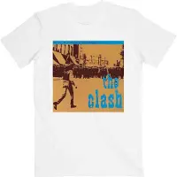 Ginza.se The Clash: Unisex T-Shirt/Black Market (White) (Small)