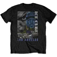 Ginza.se Ice Cube: Unisex T-Shirt/Los Angeles (Black) (Small)