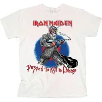 Ginza.se Iron Maiden: Unisex T-Shirt/Chicago Mutants (White) (XX-Large)