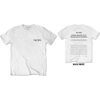 Ginza.se The 1975: Unisex T-Shirt/ABIIOR Welcome Welcome (White) (Back Print) (XX-Large)
