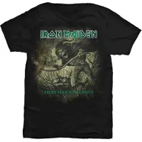 Ginza.se Iron Maiden: Unisex T-Shirt/From Fear To Eternity Distressed (Black) (Medium)