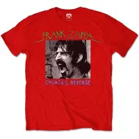 Ginza.se Frank Zappa: Unisex T-Shirt/Chunga's Revenge (Red) (Small)