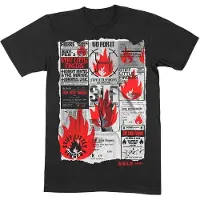 Ginza.se Stiff Little Fingers: Unisex T-Shirt/Flyer (Black) (Medium)
