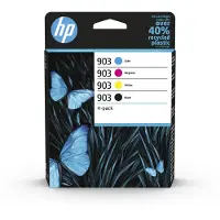 HP 903 (6ZC73AE) BK/C/M/Y bläckpatron 4-pack (original)